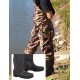Nylon wader with  PVC boots