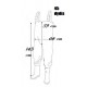 Nailoninis kombinezonas  su PVC batais