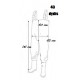 Nailoninis kombinezonas  su PVC batais